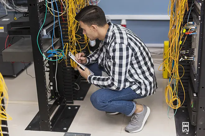 Montaje de equipos en Data Center